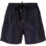 Shorts de bain Dsquared2 bleus Taille 3 XL pour homme en promo 