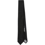Cravates en soie Dsquared2 noires à strass à motif papillons Tailles uniques pour homme 