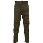 Pantalons chino Dsquared2 vert olive stretch Taille 3 XL W44 look sexy pour homme 