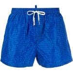 Shorts de bain Dsquared2 bleus à logo Taille XXL look fashion 