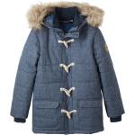 Duffle-coats Bonprix bleus en fausse fourrure look fashion pour garçon de la boutique en ligne Bonprix.fr 