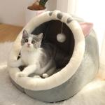 Maisons en coton à motif animaux pour chat lavable en machine Taille L 
