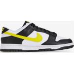 Chaussures montantes Nike Dunk Low jaunes en caoutchouc Pointure 44 look sportif pour homme en promo 