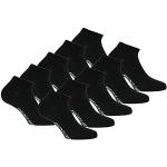 Chaussettes de sport Dunlop noires en lot de 10 Pointure 39 look fashion 