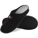 Chaussons Dunlop noirs en feutre Pointure 42 look fashion pour homme 