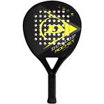 Raquettes de tennis Dunlop jaunes en graphite en promo 