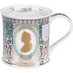 Mugs en porcelaine Dunoon turquoise en porcelaine Queen Elizabeth 2 