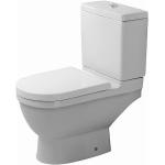 Duravit Philippe Starck 3 WC à poser à fond creux EH sans réservoir avec Wondergliss Blanc 01260900001