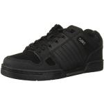 Chaussures de skate  DVS noires en cuir Pointure 44 look Skater pour homme 