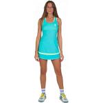 Robes de tennis vert d'eau respirantes Taille S look fashion pour femme 