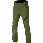 Pantalons de randonnée d'hiver Dynafit verts coupe-vents respirants stretch Taille M pour homme 