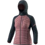 Vestes de ski Dynafit roses imperméables à capuche Taille S look fashion pour femme 
