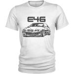 E46 M3 T-shirt pour homme Grunge Tuners, Blanc., XL