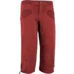 Pantalons de randonnée E9 rouges respirants stretch Taille L look fashion pour homme 