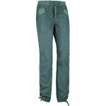 Pantalons E9 turquoise en coton Taille XL look fashion pour femme 