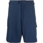 Shorts cargo de créateur Armani Emporio Armani bleu marine en jersey pour homme en promo 