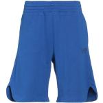 Bermudas EA7 bleus en coton Taille M look sportif pour homme 