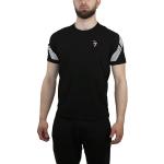 T-shirts EA7 noirs en coton à manches courtes à manches courtes Taille S look casual pour homme 