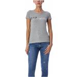 T-shirts EA7 gris à manches courtes à manches courtes Taille S look fashion pour femme 