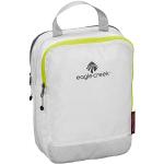 Eagle Creek Ultra-Light Packing Solution Pack-It Specter Clean Dirty Half Cube Organizer for Suitcases Organiseur de Bagage, 26 cm, 5 liters, Blanc (White/Strobe)