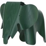 Statuettes Vitra Eames vert foncé à motif éléphants 