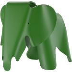 Tabourets Vitra Eames verts à motif éléphants enfant 