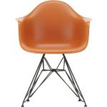 Eames Plastic Arm Chair DAR Chaise Vitra Noir - Rouille orange - 4055737075704