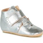 Chaussures Easy peasy argentées en cuir en cuir éco-responsable Pointure 24 pour enfant en promo 