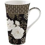 Mugs en porcelaine Easy Life en porcelaine à motif fleurs art déco 600 ml en promo 