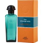 Eaux de cologne Hermès Eau d'Orange Verte de la famille hespéridée au cassis 100 ml texture mousse pour homme 