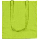 eBuyGB Lot de 10 sacs cabas en coton 42 cm, vert citron, 42 cm, Sac fourre-tout en toile et plage