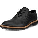Chaussures de golf noires en cuir Pointure 46 classiques pour homme 