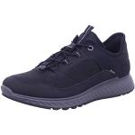 Chaussures de sport Ecco Exostride noires en microfibre en gore tex imperméables Pointure 42 look fashion pour homme en promo 