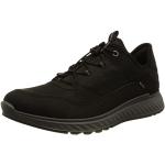 Chaussures de sport Ecco Exostride noires en microfibre en gore tex imperméables Pointure 43 look fashion pour homme 