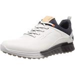 Chaussures de golf Ecco S-Three blanches en gore tex imperméables Pointure 41 look fashion pour homme 