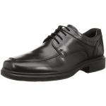 Chaussures oxford Ecco Helsinki noires en gore tex imperméables Pointure 49 look casual pour homme 