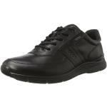 Chaussures de sport Ecco Irving noires en caoutchouc avec maintien chevilles Pointure 44 look fashion pour homme en promo 