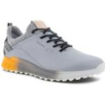 Chaussures de golf Ecco S-Three gris argenté en gore tex étanches Pointure 46 look fashion pour homme 