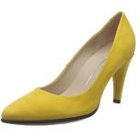 Escarpins Ecco jaunes en nubuck en cuir Pointure 39 look fashion pour femme 