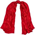 Écharpes en soie rouges Tailles uniques pour femme 