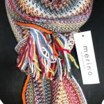 Écharpes en laine en laine 