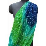 Écharpes en soie multicolores à effet froissé look fashion pour femme 