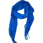 Écharpes en laine Kebello bleues look fashion pour femme 