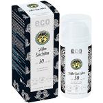 Crèmes solaires Eco Cosmetics naturelles vegan indice 30 sans pétrole pour le corps texture lait 