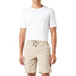 Ecoalf PERTALF Cargo Short Trousers Man Pantalon Court Homme, Sand, 0036