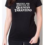 Écrit Et Réalisé Par Quentin Tarantino Unisex T-Shirt Film Tshirt Nouveauté Fun Gift Tee
