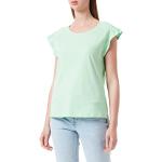 T-shirts Esprit EDC vert clair à manches courtes à manches courtes Taille L look fashion pour femme 