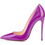 Escarpins vernis violets Pointure 40 look fashion pour femme 