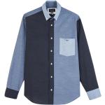 Chemises Eden Park bleues en coton lavable en machine Taille XL look casual 