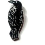 "Edgar Allan Poe "Nevermore' Cite La Broche Raven Goth Par Ellymental